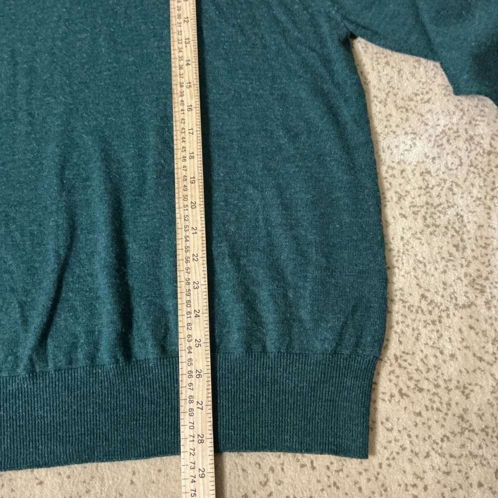 Orvis Mens XL Gorpcore Old Money 100% Merino Wool Quarter Zip Sweater Pullover